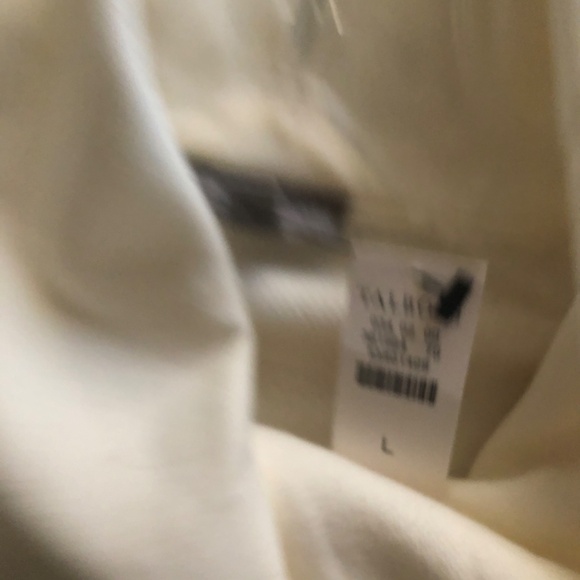 T by Talbots  Cowl Neck Colorblock Pullover side zippers sz large NWT $89.50 - Picture 6 of 6